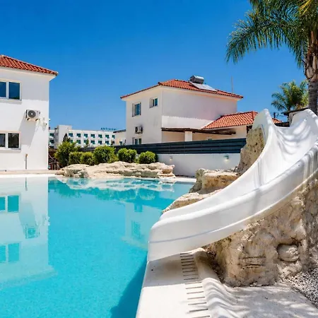 3br With Pool & Slide - Paradise By Premier Villa Protaras